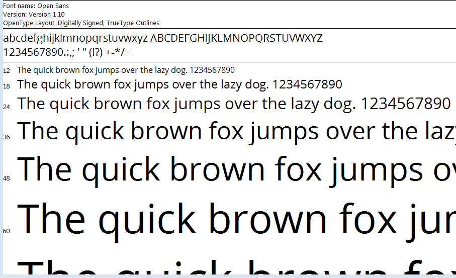 Font chữ thiết kế website Open Sans cho website Font chữ thiết kế website Open Sans cho website