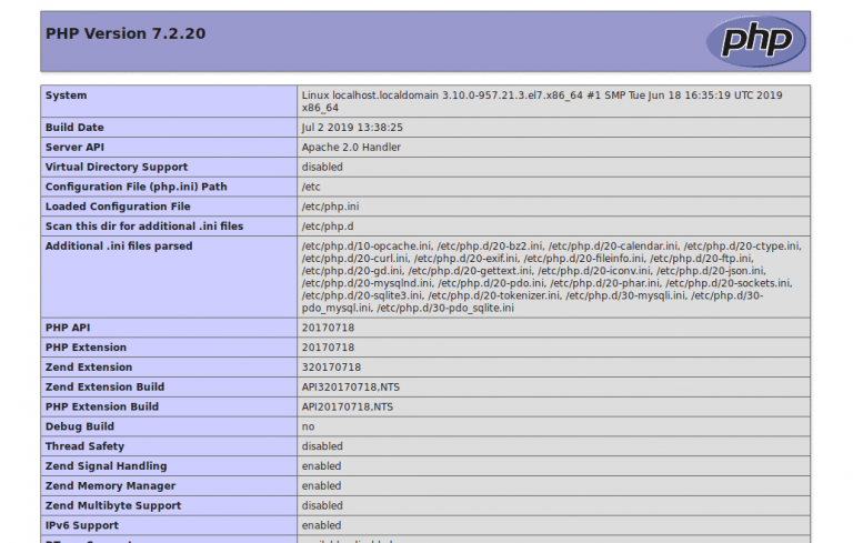 Hướng dẫn cài đặt LAMP trên CentOS 7