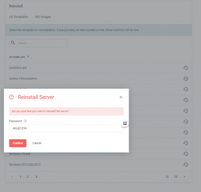 Hướng dẫn REINSTALL Cloud VPS BKNS
