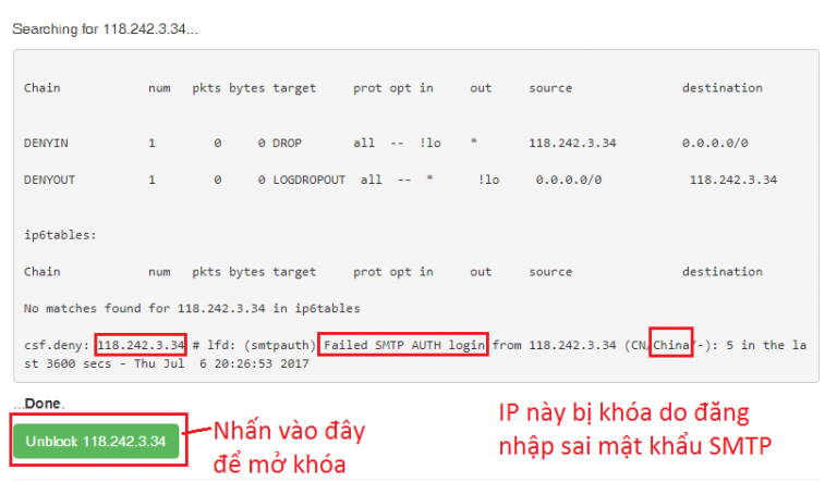 Hướng dẫn ConfigServer Firewall&Security (csf) trên Server Linux