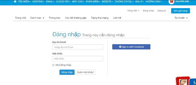 Cách kiểm tra hosting hết hạn trên BKNS