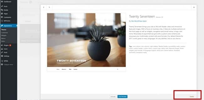 [Hướng dẫn] Xóa Theme WordPress nhanh, đơn giản