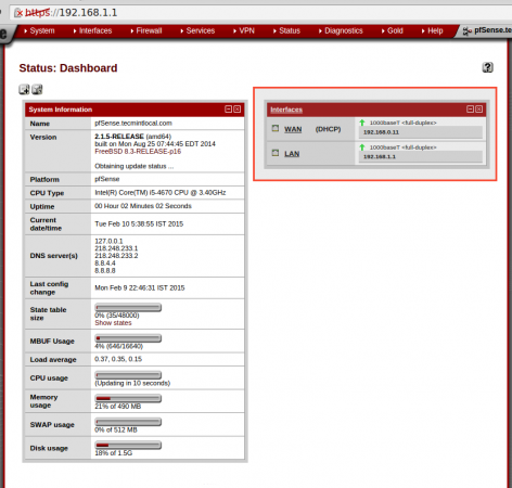 Cài đặt Failover trên nền tảng pfSense 2