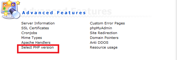 Hướng dẫn chọn php version trong DirectAdmin