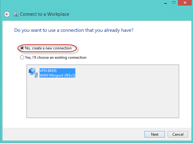 kết nối vpn trên win 7 2