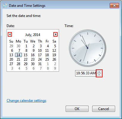 Khắc phục lỗi SSL facebook do sai thời gian
