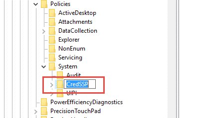 Khắc phục lỗi this could be due to credssp encryption oracle remediation 4