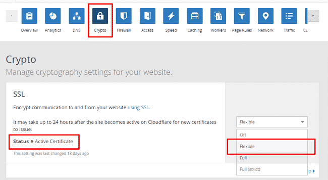 Kích hoạt SSL để sử dụng HTTPS 1