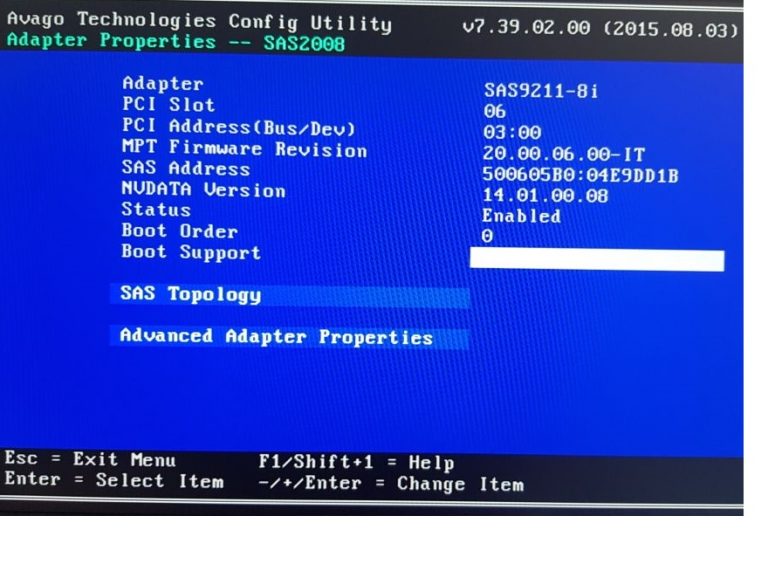 Hướng dẫn Flash Dell H310 chạy Firmware LSI 9211-8i IT Mode
