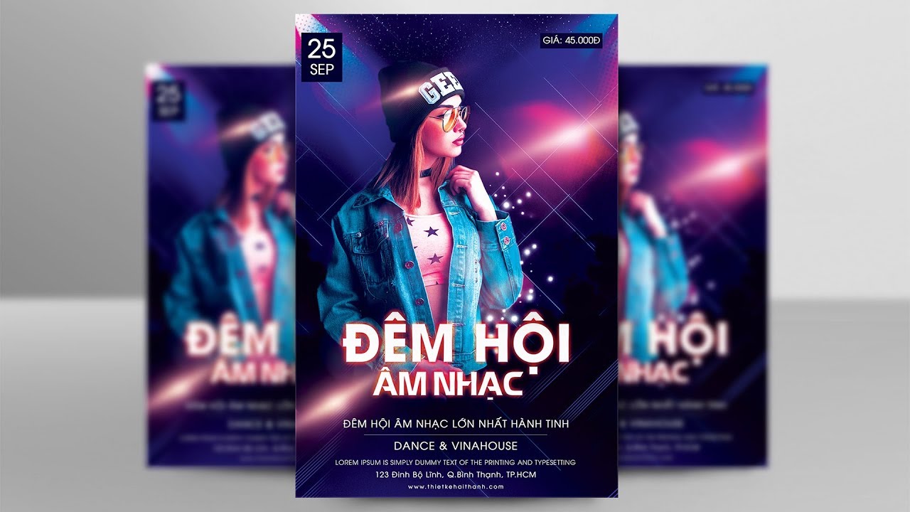 Cách thiết kế poster bằng photoshop
