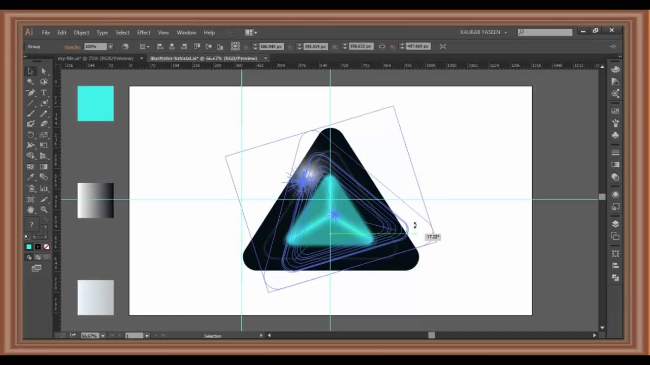 Hướng dẫn thiết kế logo bằng AI (illustrator) 1 Hướng dẫn thiết kế logo bằng AI (illustrator) 1