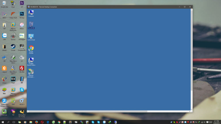 Hướng dẫn sử dụng Remote Desktop để truy cập VPS