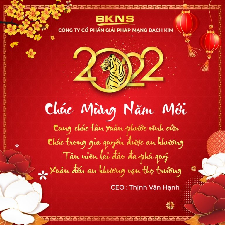 ĐÓN NHÂM DẦN SANG – GỬI NGÀN LỜI CHÚC