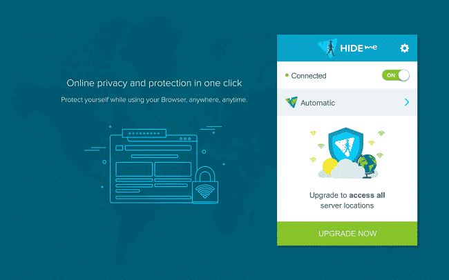 VPN cho Chrome – Hide.me