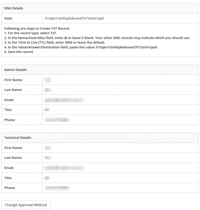 Hướng dẫn các bước xác thực chứng chỉ bảo mật SSL qua tên miền – Domain Validation